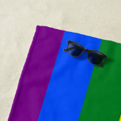 Serviette De Plage The Colors of the rainbow (En situation)