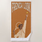 Serviette de plage The French Look (Devant)