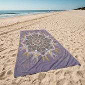 Serviette De Plage The Pillared Thread Tie-in Pirpura Refraction