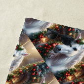 Serviette De Plage “The Unicorn of Noel” (En situation)