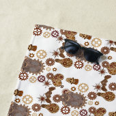 Serviette De Plage Thème de Steampunk Thunder_Cove (En situation)
