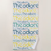 Serviette De Plage Théodore (Devant)