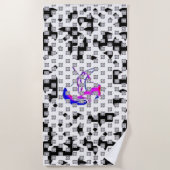 Serviette De Plage #thesurfingmermaid #SWAG@MAGHIE.ORG (Devant)