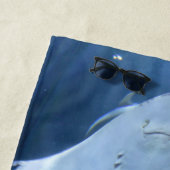 Serviette de plage Three Sting Rays (En situation)