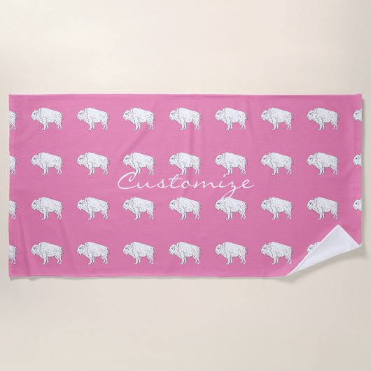 Serviette De Plage Thunder_Cove de Buffalo (Devant)