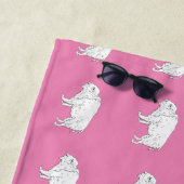 Serviette De Plage Thunder_Cove de Buffalo (En situation)