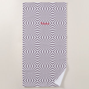 Serviette De Plage Thunder_Cove de Starburst Abstrait