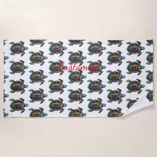 Serviette De Plage Thunder_Cove des tortues de mer