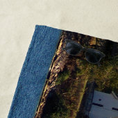 Serviette de plage Tibbetts Point Lighthouse (En situation)