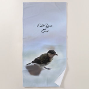 Serviette De Plage Tidi my Bird le Parus Major