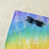 Serviette de plage Tie Dye (En situation)