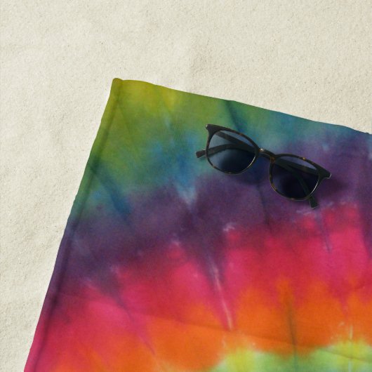 Serviette De Plage Tie Tee Dye (En situation)