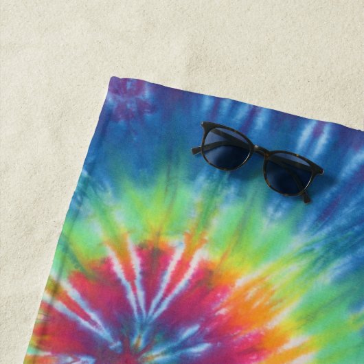 Serviette De Plage Tie Tee Dye (En situation)