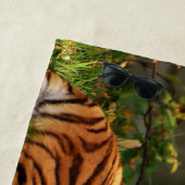 SERVIETTE DE PLAGE TIGER (En situation)