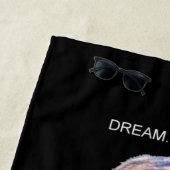 Serviette De Plage Tiger Dream Croit Atteindre Des Citations Motivati (En situation)