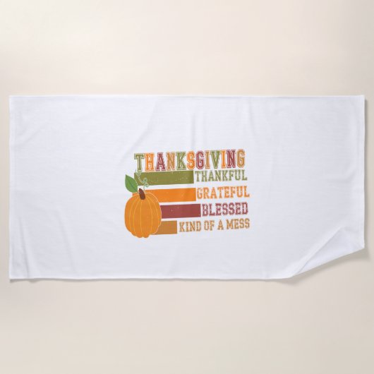 Serviette De Plage Tiger Pays Citrouille (Devant)