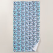 Serviette De Plage Tigre (Devant)