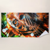 Serviette De Plage Tigre (Devant)