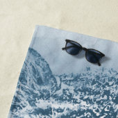 Serviette De Plage tigre (En situation)