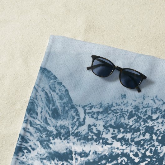 Serviette De Plage tigre (En situation)