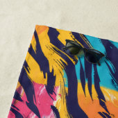 Serviette De Plage Tigre coloré (En situation)