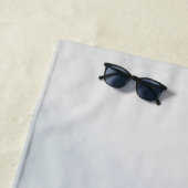 Serviette De Plage tigre dans la neige (En situation)