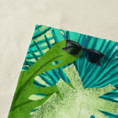 Serviette De Plage Tigre de la Jungle (En situation)