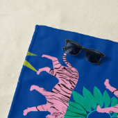 Serviette De Plage Tigres (En situation)