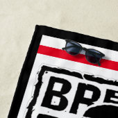 Serviette De Plage Tiki Breizh Korser (En situation)