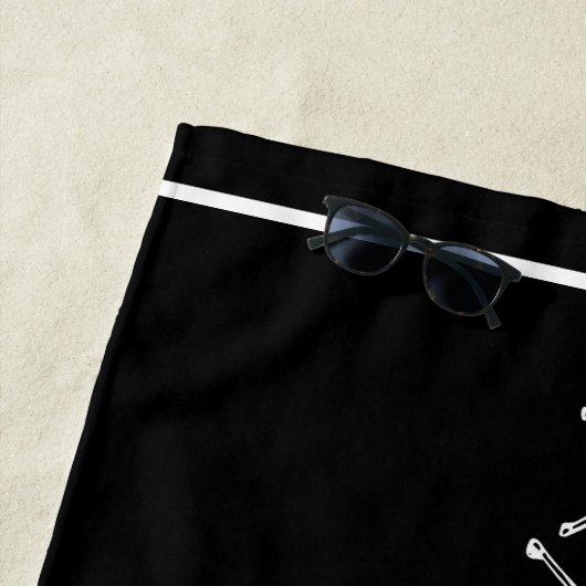 Serviette de plage Time Rock (En situation)