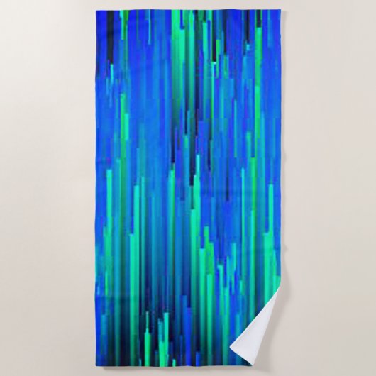 Serviette De Plage Tir Feu d'artifice Beach Towel (Devant)