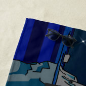 Serviette De Plage Titanic (En situation)