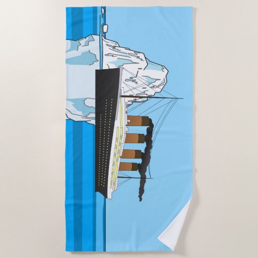 Serviette De Plage Titanic (Devant)