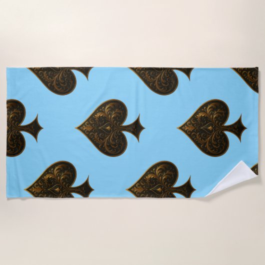 SERVIETTE DE PLAGE TOALHA DE PRAIA (Devant)