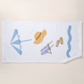 Serviette De Plage Toalla de playa (Devant)