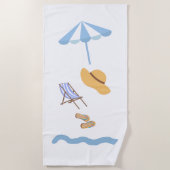 Serviette De Plage Toalla de playa (Devant)