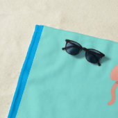 Serviette De Plage Toalla de playa (En situation)