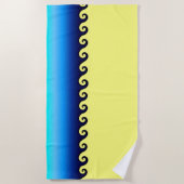 Serviette de plage, Toalla de Playa (Devant)