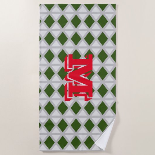 Serviette De Plage Toalla de playa con (Devant)