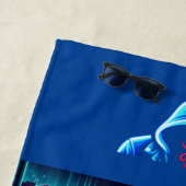 Serviette De Plage Toalla De Playa Desing 009 (En situation)