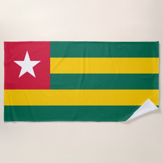 Serviette De Plage Togo (Devant)