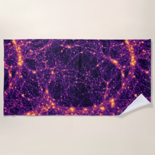 Serviette De Plage Toile cosmique