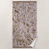 Serviette De Plage Tôles en contreplaqué de construction OSB Imprimer (Devant)