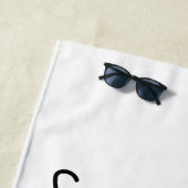 Serviette De Plage Tom & Jerry "Il est temps de surfer" (En situation)