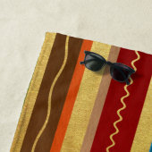 Serviette De Plage Tonalité Terme (En situation)