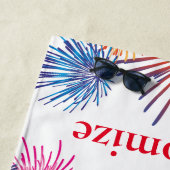 Serviette De Plage Tonnerre de poussin américain (En situation)