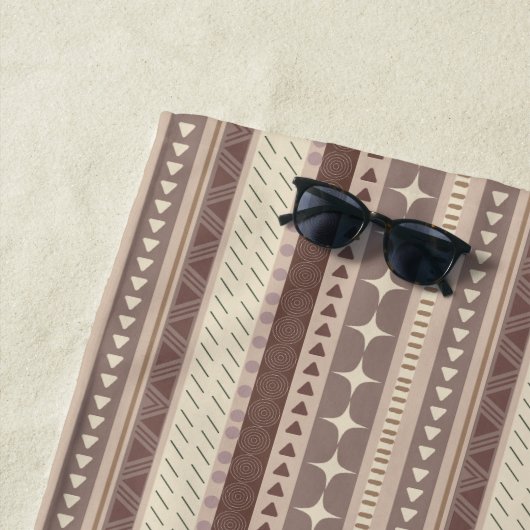 Serviette De Plage Tons naturels (En situation)