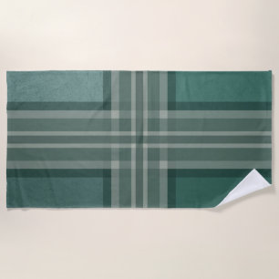 Serviette De Plage Tons verts
