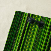 Serviette De Plage Tons verts (En situation)