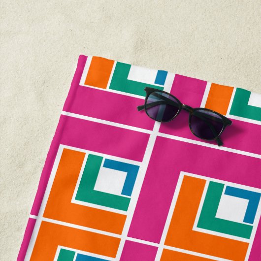 Serviette De Plage Topsy Turvy (En situation)